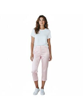 Grace Elements Size 8 Pale Pink Cropped Pants